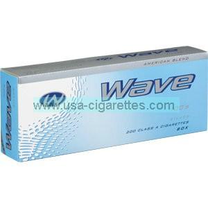 wave Silver 100's cigarettes